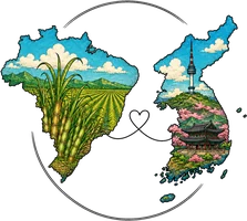 Brasil e Coreia conectados
