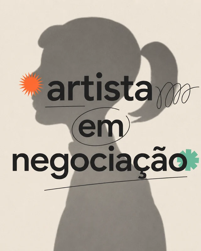 Artista em negocia&ccedil;&atilde;o